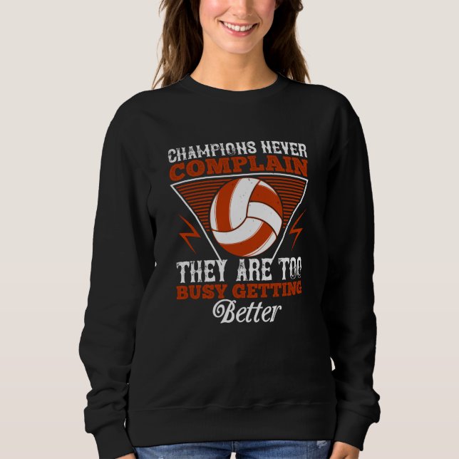 Camiseta Voleibol - Campeões Nunca Reclamam (Frente)