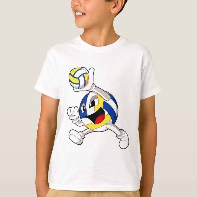 Camiseta Voleibol com voleibol (Frente)