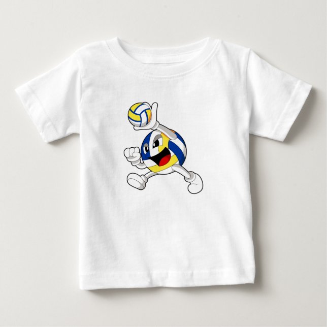 Camiseta Voleibol com voleibol (Frente)