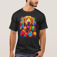 Voleibol de Cachorro Retriever Dourado Arte