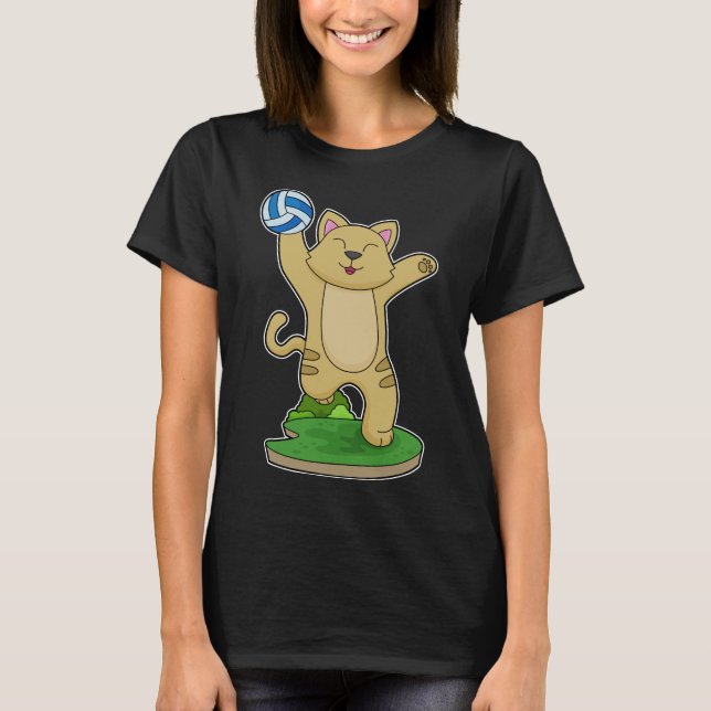 Camiseta Voleibol de Gato (Frente)