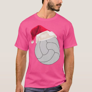 Camiseta Voleibol De Natal No Santa Hat