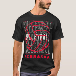 Camiseta Voleibol de Nebraska