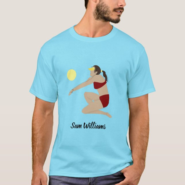 Camiseta Voleibol de praia (Frente)