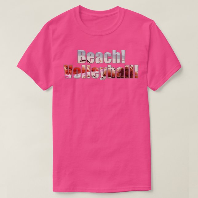 Camiseta Voleibol de praia (Frente do Design)