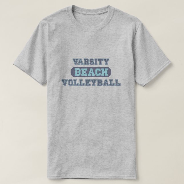Camiseta Voleibol de praia engraçado (Frente do Design)