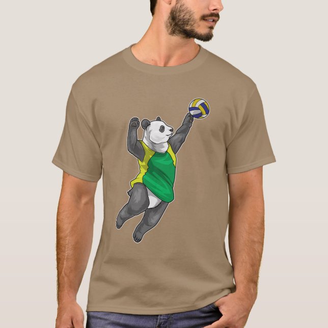 Camiseta Voleibol do Panda (Frente)