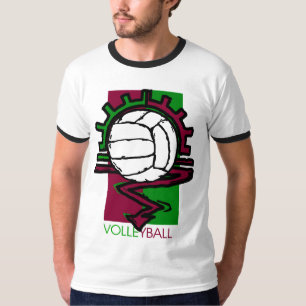 Camiseta Voleibol do vintage