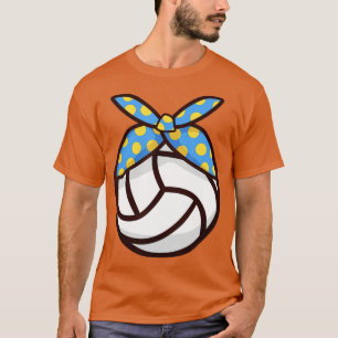Camiseta Voleibol e banda larga feminina