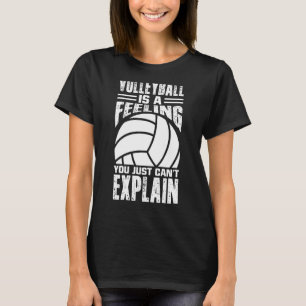 Camiseta Voleibol é uma sensação que você simplesmente não