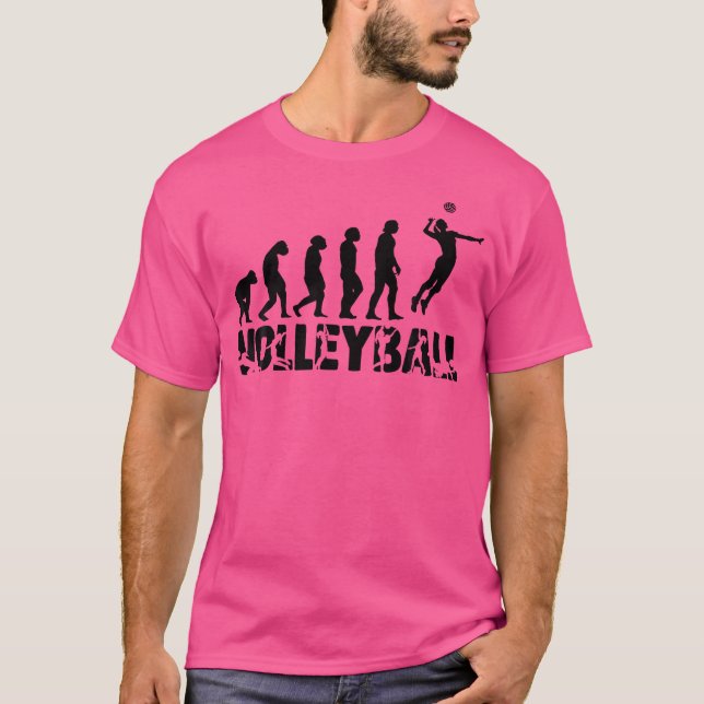 Camiseta Voleibol Evoluindo Volicola Bolas de Voleibol (Frente)