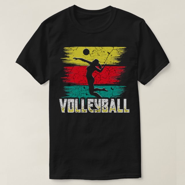 Camiseta Voleibol feminino (Frente do Design)