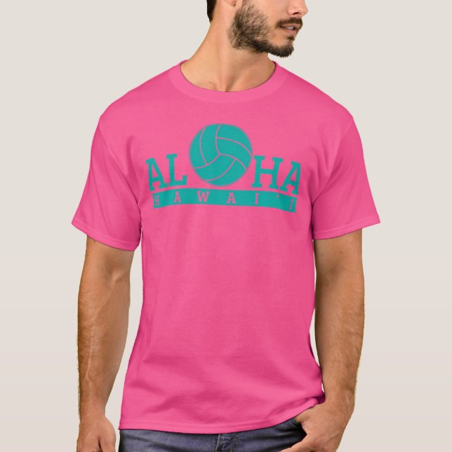 Camiseta Voleibol Hawaii Hawaii Beach Aloha (Frente)