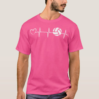 Camiseta Voleibol Heart Volleyballer Beach Voll