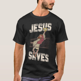 Camiseta Voleibol Jesus salva Jesus
