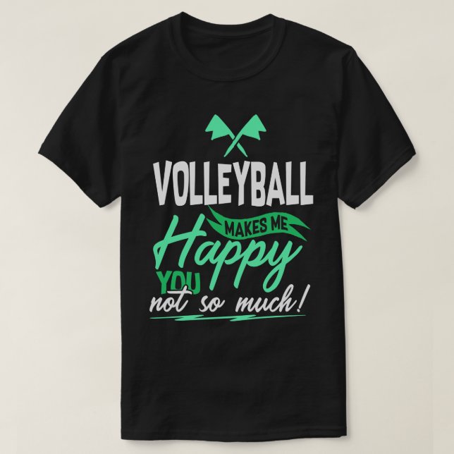 Camiseta Voleibol jogador 4 (Frente do Design)