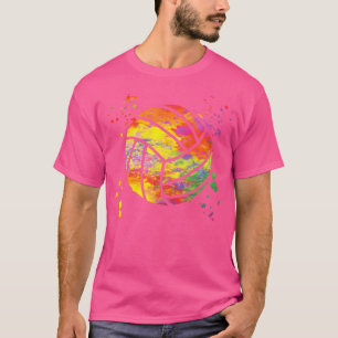 Camiseta Voleibol Jogador de Colorsplash Girls Beach Volley