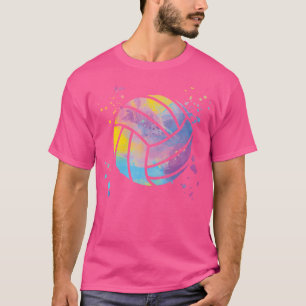 Camiseta Voleibol Jogador de Colorsplash Girls Beach Volley