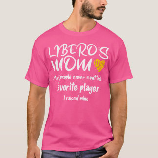 Camiseta Voleibol Mãe Libero Para Mulheres