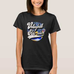 Camiseta Voleibol Mão Irmã Vintage Família de Voleibol M