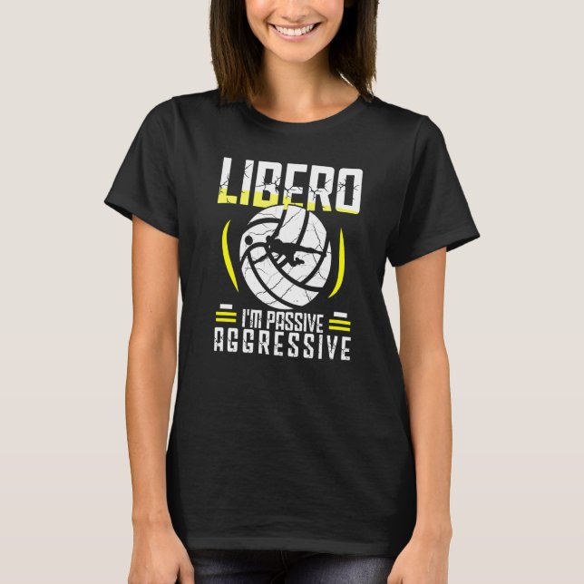 Camiseta Voleibol Masculino, Libero 6 (Frente)