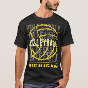 Camiseta Voleibol Michigan