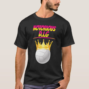 Camiseta Voleibol Notoriamente D I G Citando Sarcástico