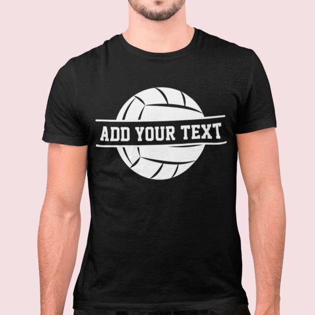 Camiseta Voleibol Personalizado (Criador carregado)