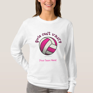 Camiseta Voleibol Rosa
