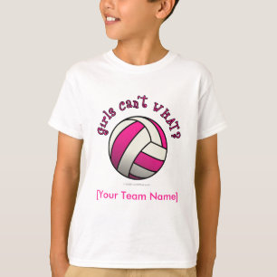 Camiseta Voleibol Rosa