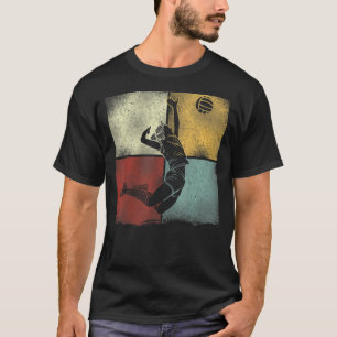 Camiseta Voleibol Team Retro Vintage 1