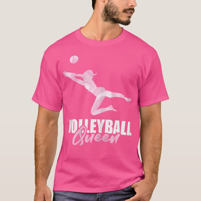 Camiseta Volepositor de voleibol Queen Beach Volleybal (Frente)