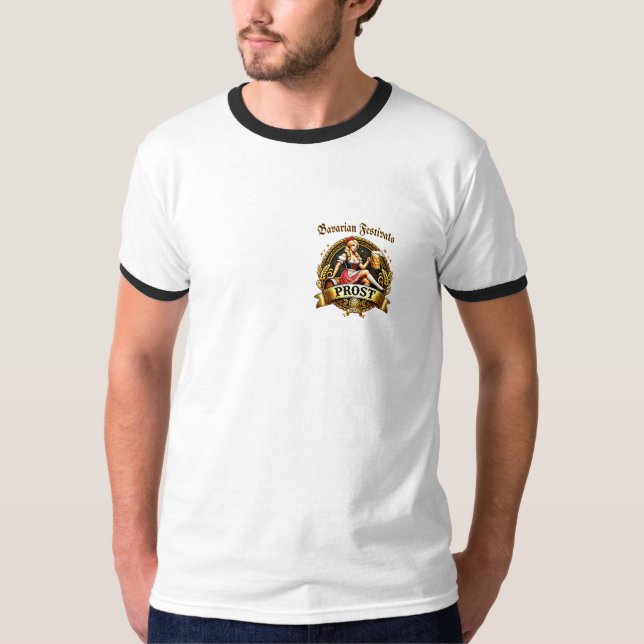 Camiseta Volksfest - Prost Bayern - Kirchweih Dirndl 2025 (Frente)