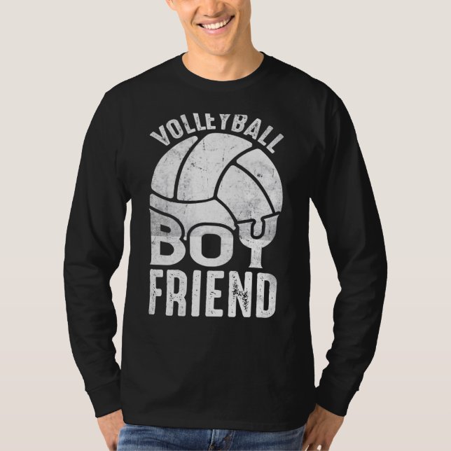 Camiseta Volleyball Boyfriend Coach Fan Player  1 (Frente)