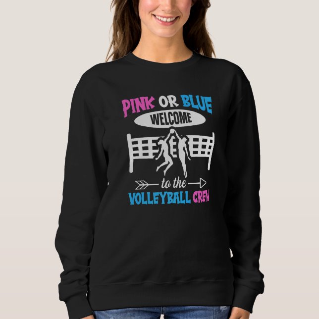 Camiseta Volleyball Gender Reveal for a Volleyball (Frente)