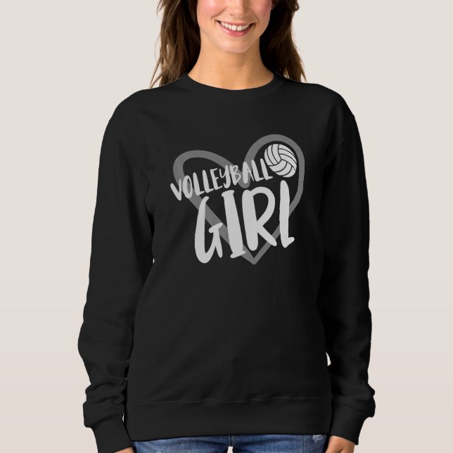 Camiseta Volleyball Girl Heart  1 (Frente)