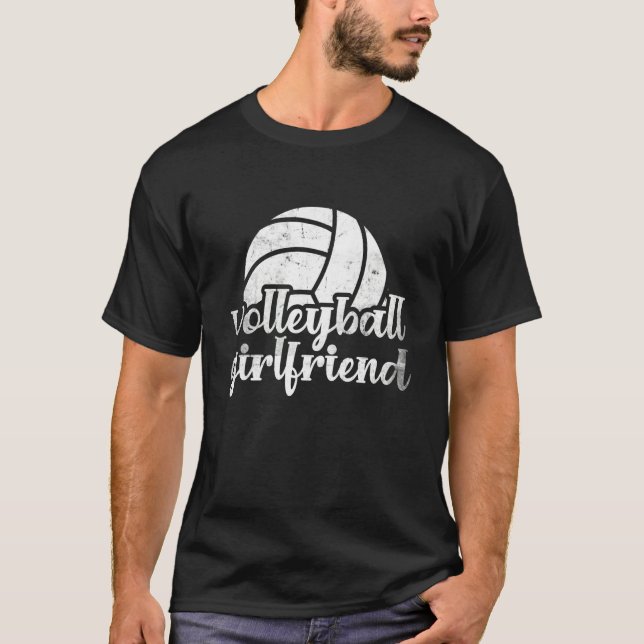 Camiseta Volleyball Girlfriend Coach Fan Player  2 (Frente)