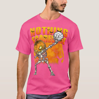 Camiseta Volleyball Skeleton Halloween Men Boys Volleyball 