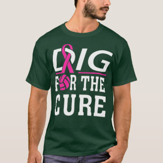 Camiseta Volleyball Team Breast Cancer Awareness 
