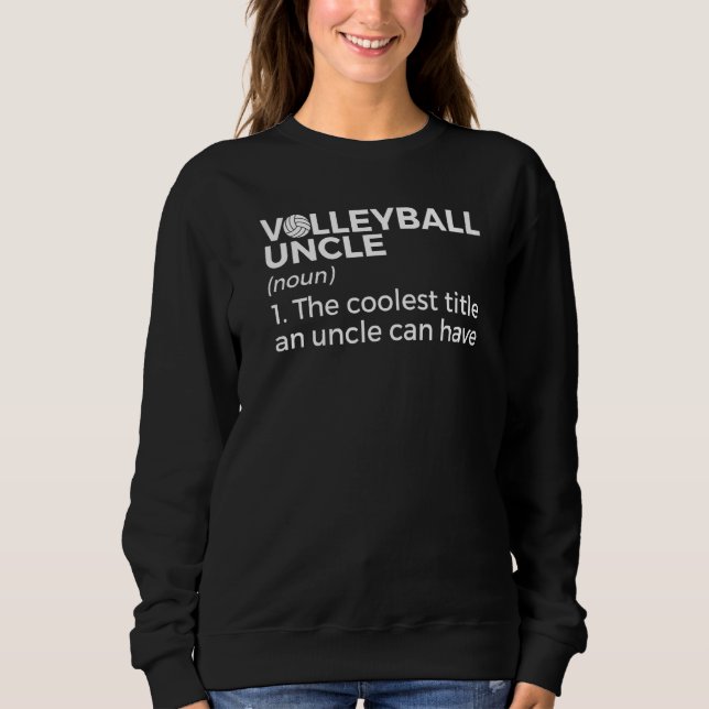 Camiseta Volleyball Uncle Definition (Frente)