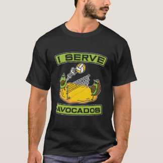 Camiseta Volleyball Vball Beach Volleyball Avocado