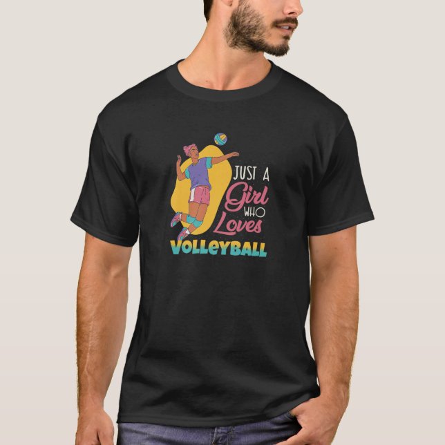 Camiseta Volleyball Woman Player Mother Volleyball  Girl Wo (Frente)
