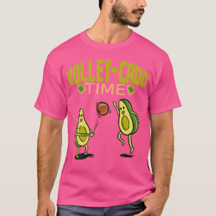 Camiseta Volleycado Funny Avocado Citação Para Garota De Vo
