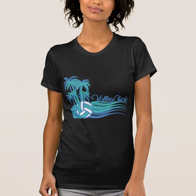 Camiseta VolleyChickWaver (Frente)