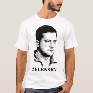 Camiseta Volodymyr Zelensky Art Ucra