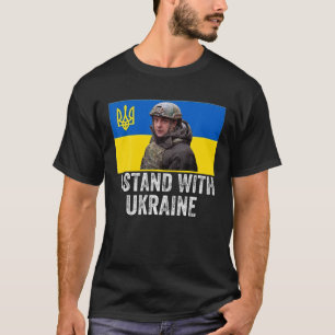 Camiseta Volodymyr Zelensky Nem Todos Heróis Vestem Capas S