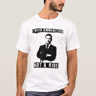 Camiseta Volodymyr Zelensky Preciso De Munições, Não De Uma