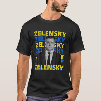 Camiseta Volodymyr Zelensky President Of Ukraine Support Uk