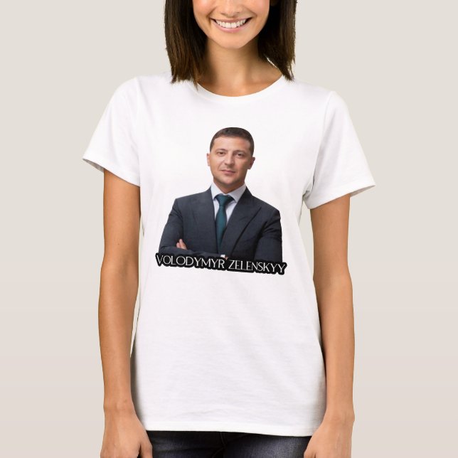 Camiseta Volodymyr Zelenskyy (Frente)