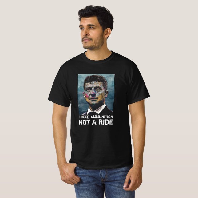 Camiseta Volodymyr Zelenskyy Men (Frente Completa)